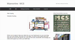 Desktop Screenshot of mizenonline.com